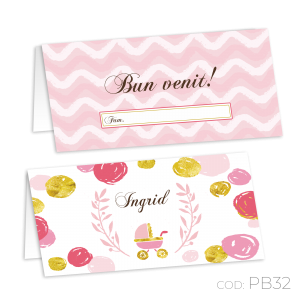 Plic de bani botez PB32